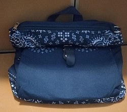 Bandana bookbag bag purse $30.00